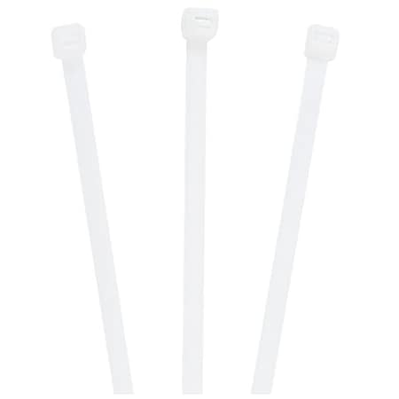 Bsc Preferred Cable Tie, 24 in L, 7.40 in Max Bundle Dia., Natural, Nylon 6/6, 120 lb Strength, 100 PK BUY00020511